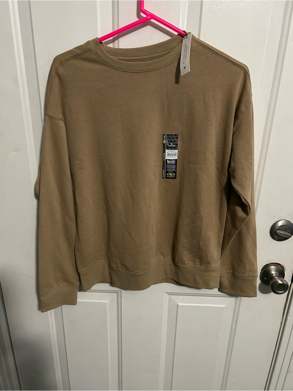 Athletic Works Boys Fleece Crew Neck Sweatshirt